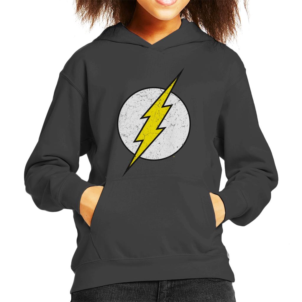 The Flash Lightning Bolt Logo Kid's Hooded Sweatshirt product image 1