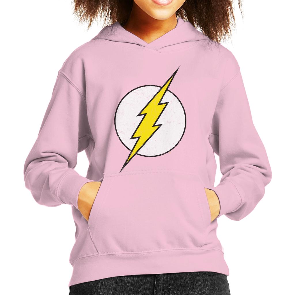 The Flash Lightning Bolt Logo Kid's Hooded Sweatshirt product image 6