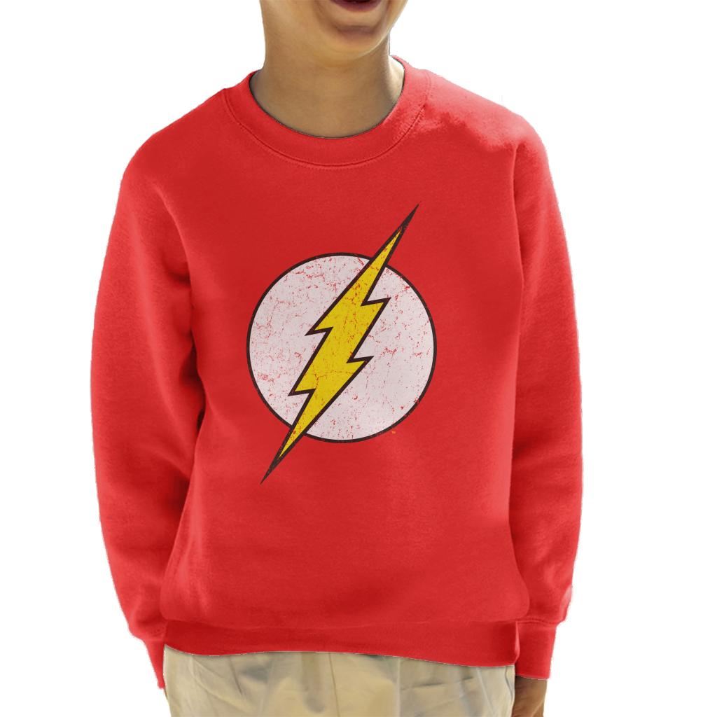 The Flash Lightning Bolt Logo Kid's Sweatshirt product image 4
