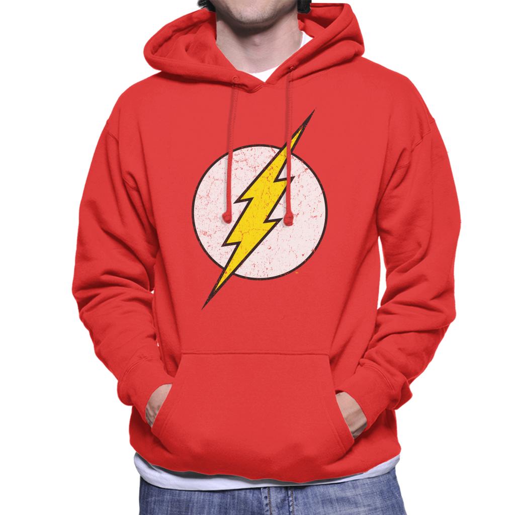 The Flash Lightning Bolt Logo Men's Hooded Sweatshirt product image 4