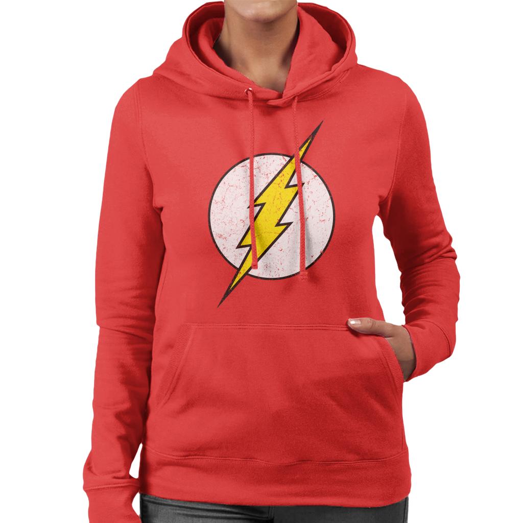 The Flash Lightning Bolt Logo Women's Hooded Sweatshirt product image 4