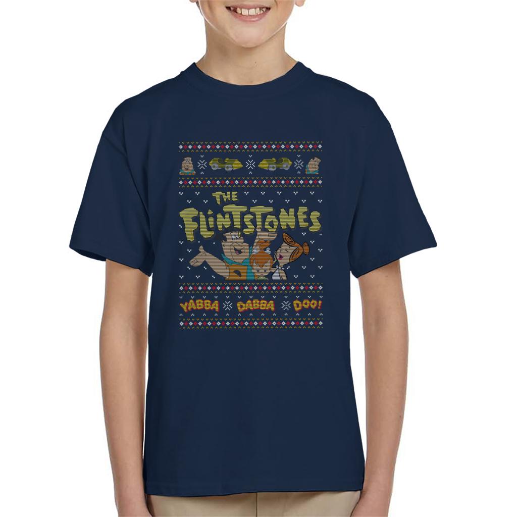 The Flintstones Christmas Yabba Dabba Doo Kid's T-Shirt product image 4