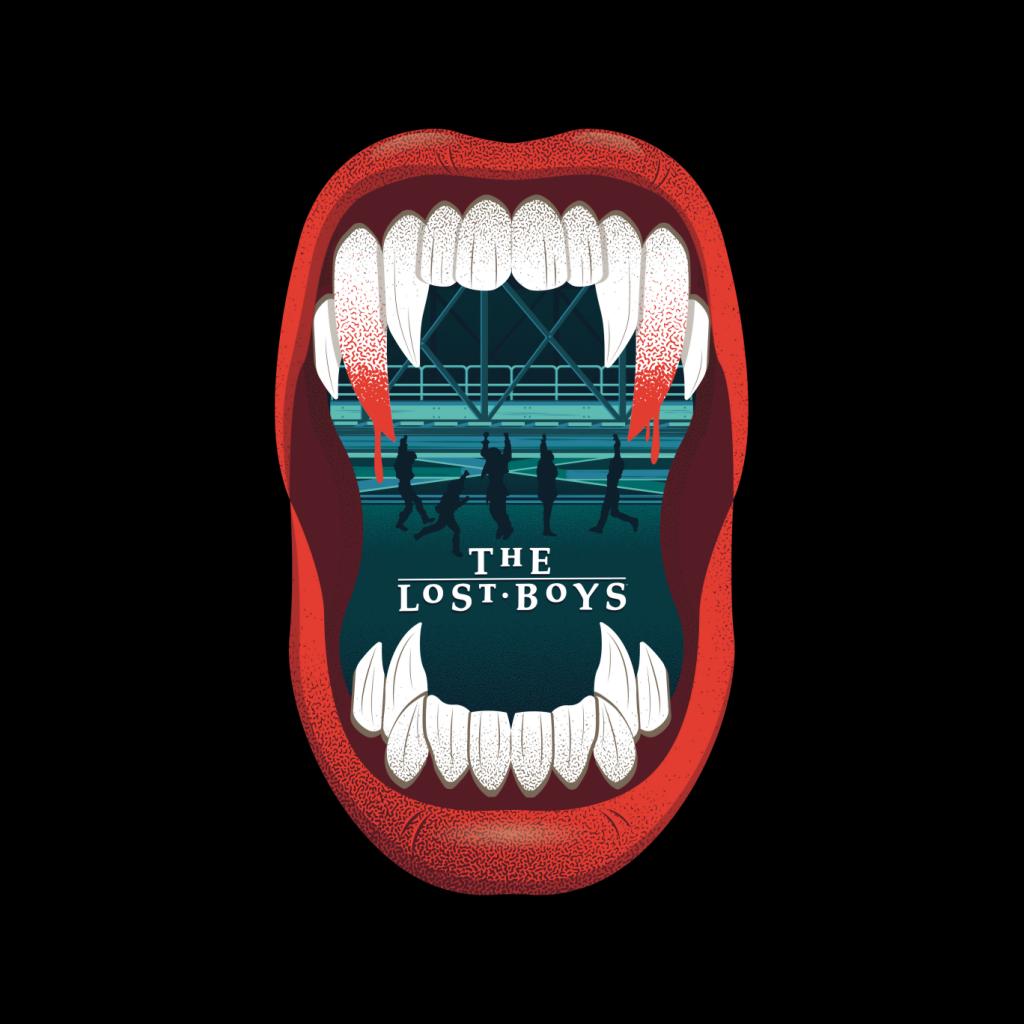 The Lost Boys Fangs Silhouette Women's Sweatshirt product image 2