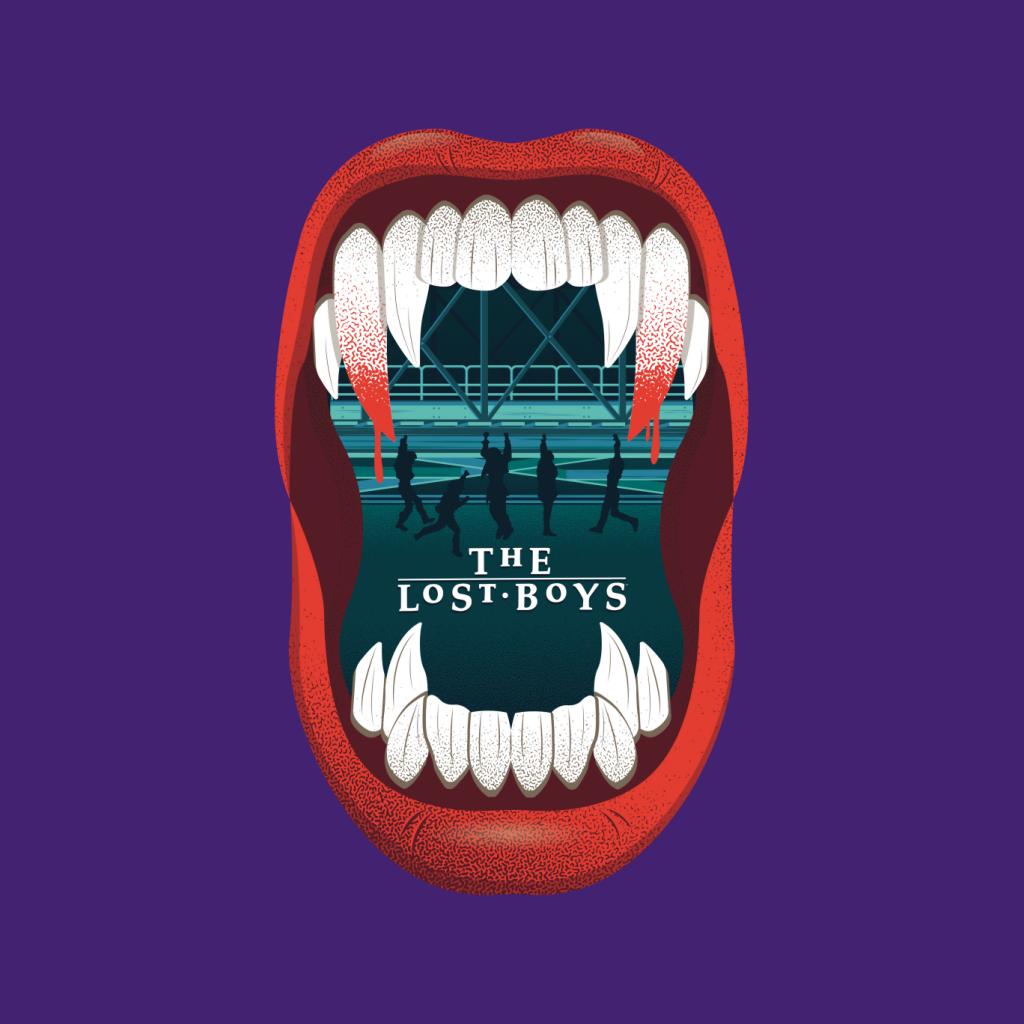 The Lost Boys Fangs Silhouette Women's Sweatshirt product image 5