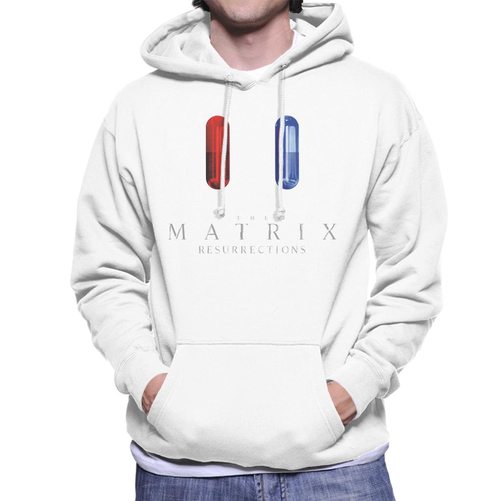 The Matrix Resurrections Blue Or Red Pill Men's Hooded product image 4