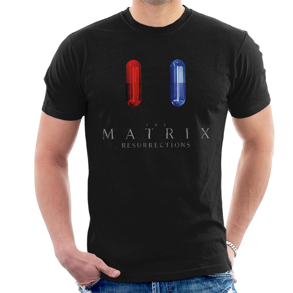 The Matrix Resurrections Blue Or Red Pill Men's T-Shirt product image 1