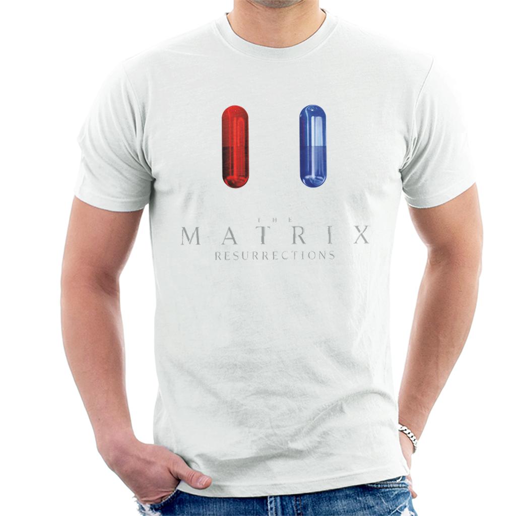The Matrix Resurrections Blue Or Red Pill Men's T-Shirt product image 4