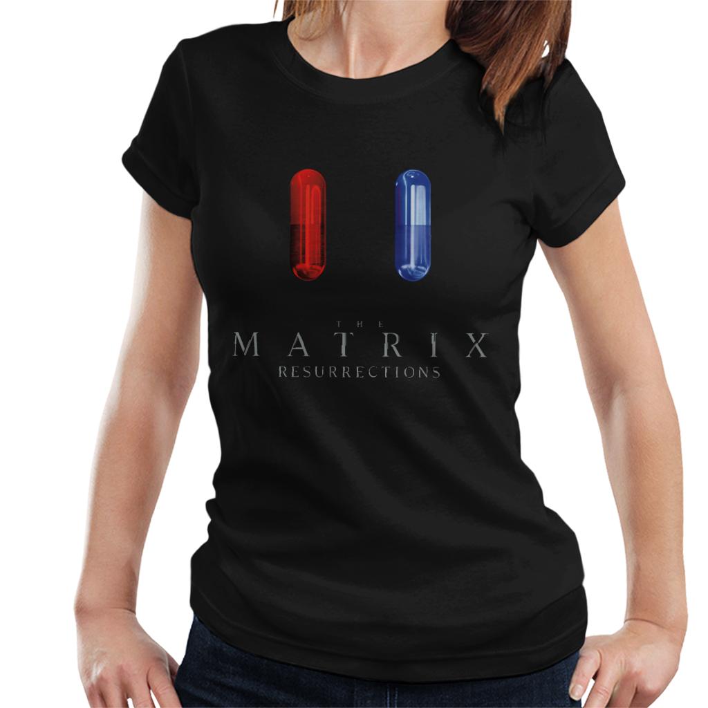 The Matrix Resurrections Blue Or Red Pill Women's T-Shirt product image 1