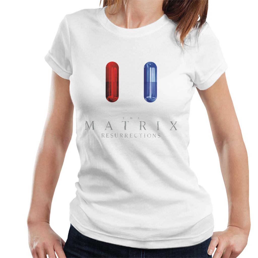 The Matrix Resurrections Blue Or Red Pill Women's T-Shirt product image 4