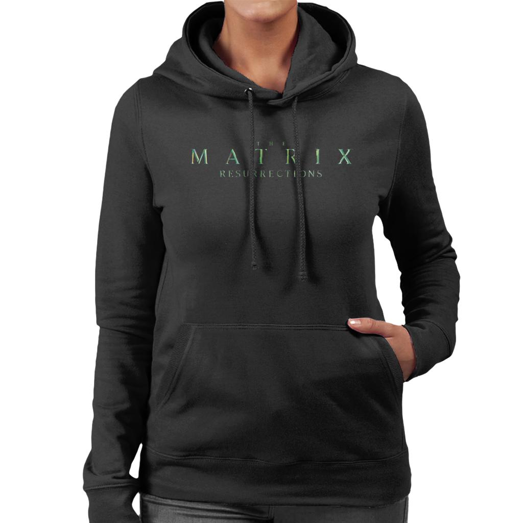 The Matrix Resurrections Logo Women's Hooded Sweatshirt product image 1