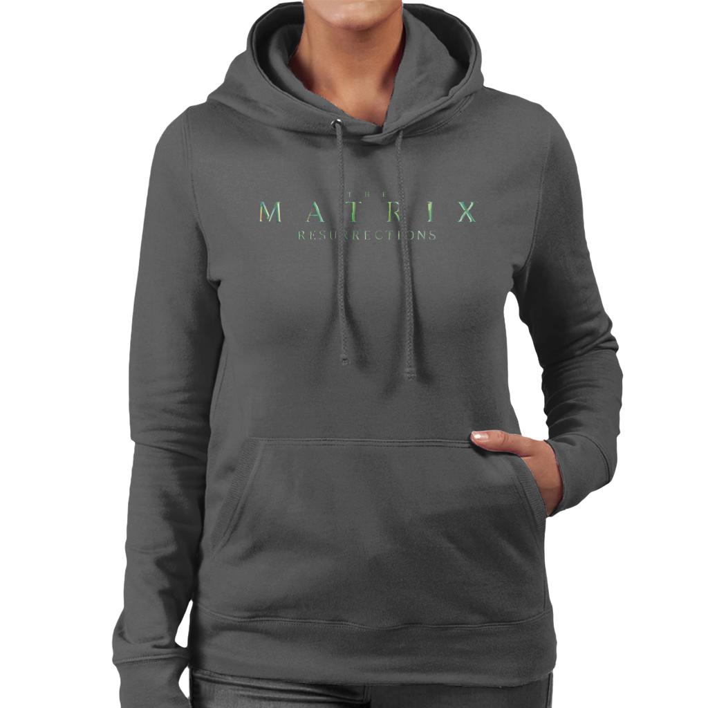 The Matrix Resurrections Logo Women's Hooded Sweatshirt product image 4
