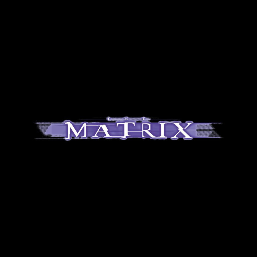The Matrix Purple Logo Men's T-Shirt product image 2