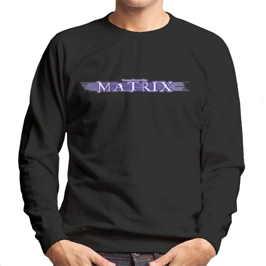 The Matrix Purple Logo Men's Sweatshirt product image 1