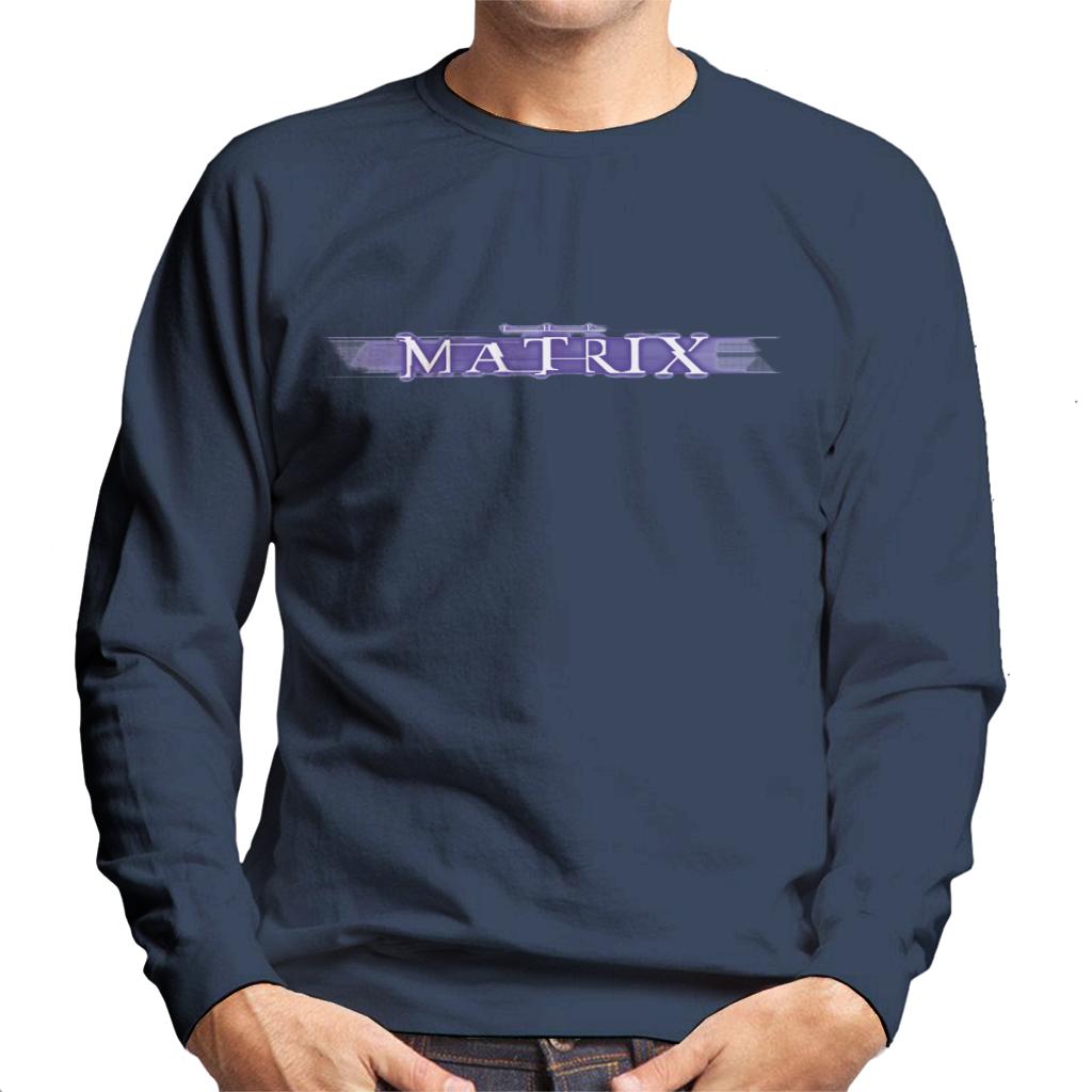 The Matrix Purple Logo Men's Sweatshirt product image 4