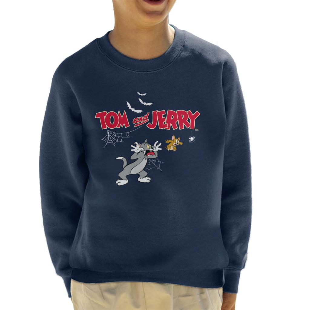 Tom and Jerry Halloween Jump Scare Kid's Sweatshirt product image 1