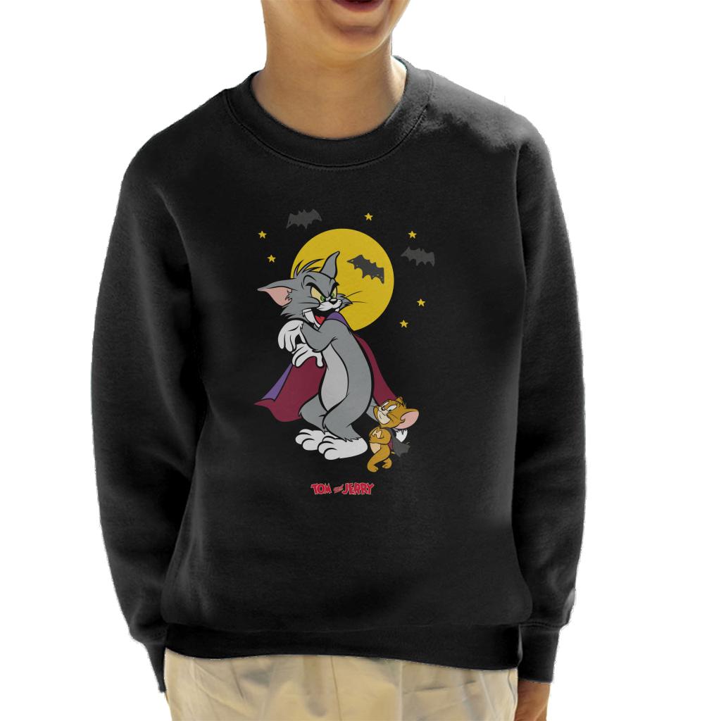 Tom and Jerry Halloween Vampires Kid's Sweatshirt product image 1