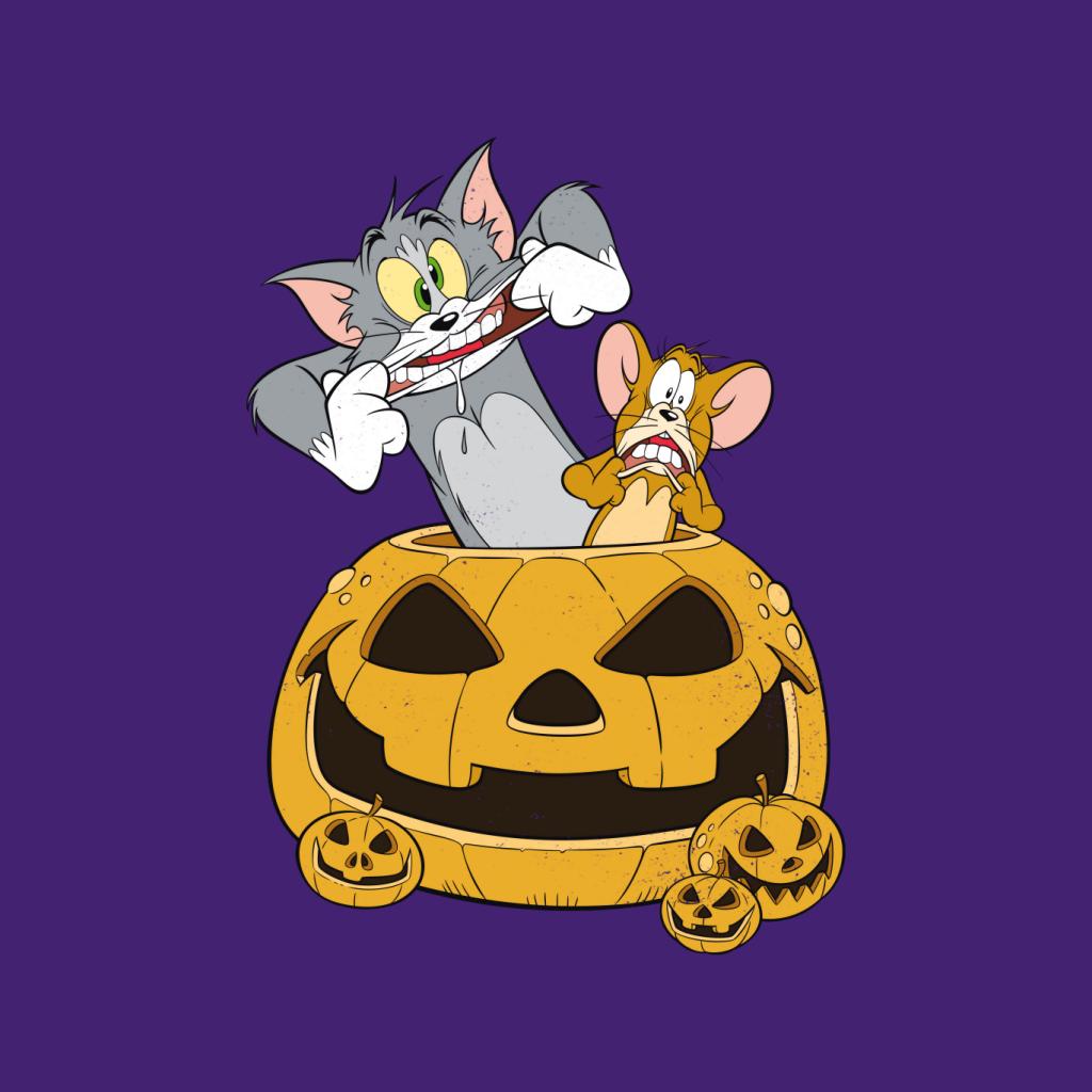 Tom and Jerry Halloween Pumpkin Face Women's Sweatshirt product image 7