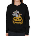Tom and Jerry Halloween Pumpkin Face Women's Sweatshirt product image 1
