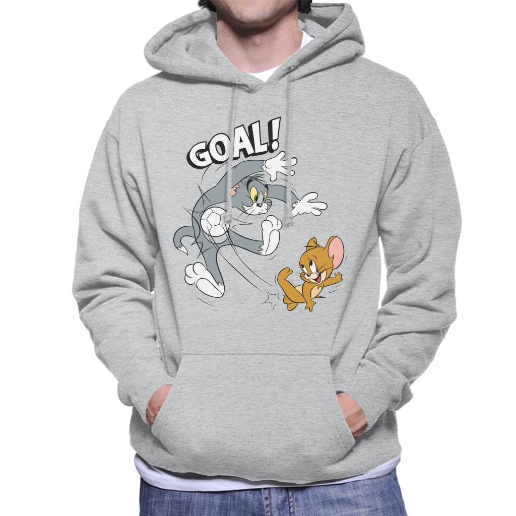 Tom and Jerry Football Goal Men's Hooded Sweatshirt product image 1
