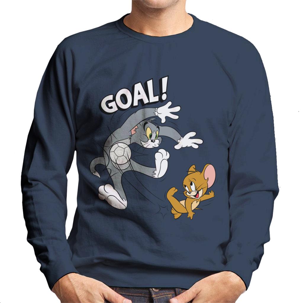 Tom and Jerry Football Goal Men's Sweatshirt product image 4