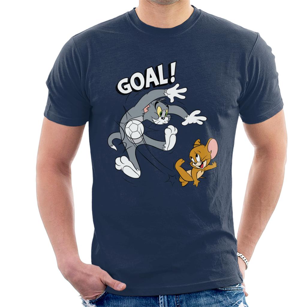 Tom and Jerry Football Goal Men's T-Shirt product image 4