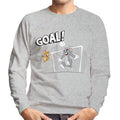 Tom and Jerry Football Back Of The Net Men's Sweatshirt product image 1