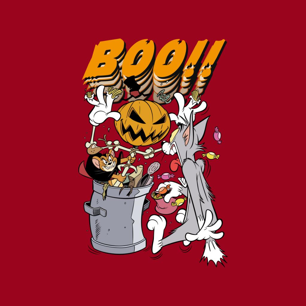 Tom and Jerry Halloween Pumpkin Boom Men's Sweatshirt product image 5