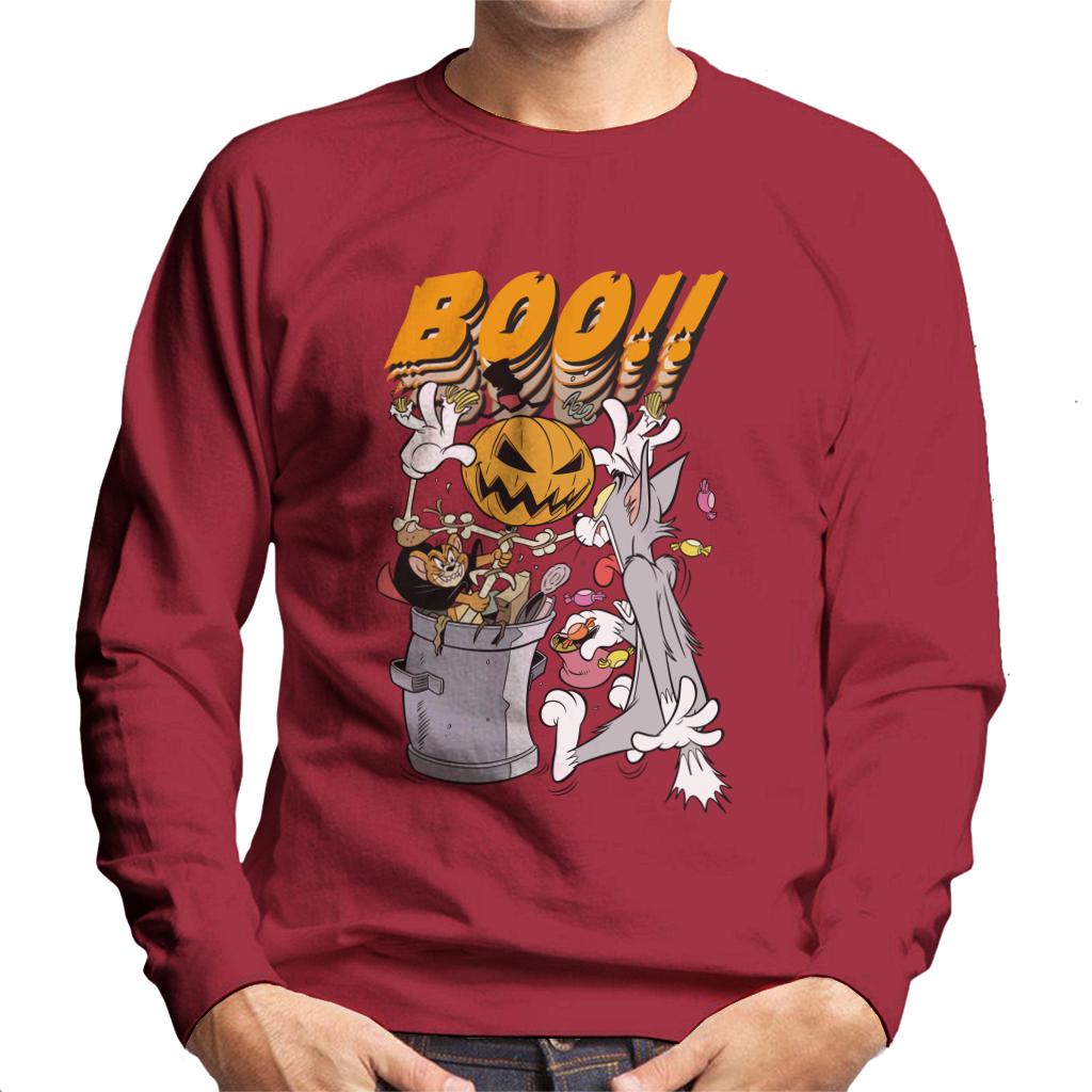 Tom and Jerry Halloween Pumpkin Boom Men's Sweatshirt product image 4