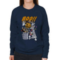 Tom and Jerry Halloween Pumpkin Boom Women's Sweatshirt product image 1