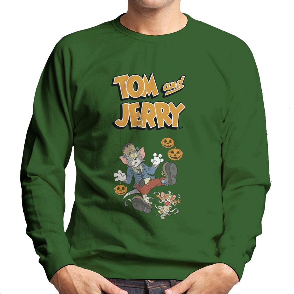 Tom and Jerry Halloween Mummified Men's Sweatshirt product image 6
