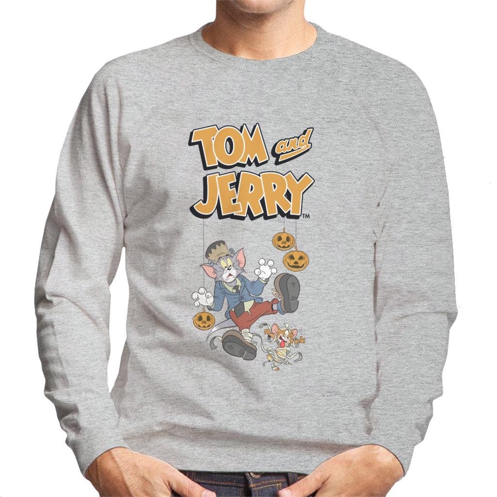 Tom and Jerry Halloween Mummified Men's Sweatshirt product image 1