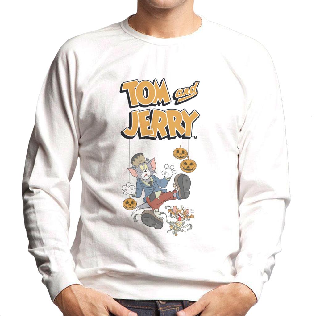 Tom and Jerry Halloween Mummified Men's Sweatshirt product image 4
