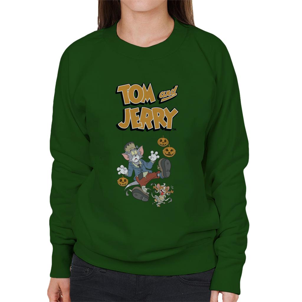 Tom and Jerry Halloween Mummified Women's Sweatshirt product image 6