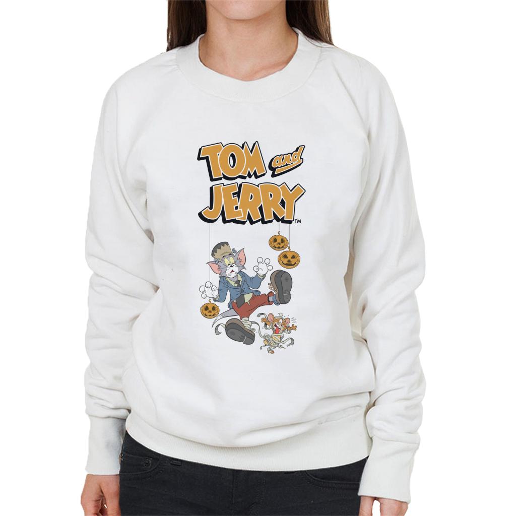 Tom and Jerry Halloween Mummified Women's Sweatshirt product image 4