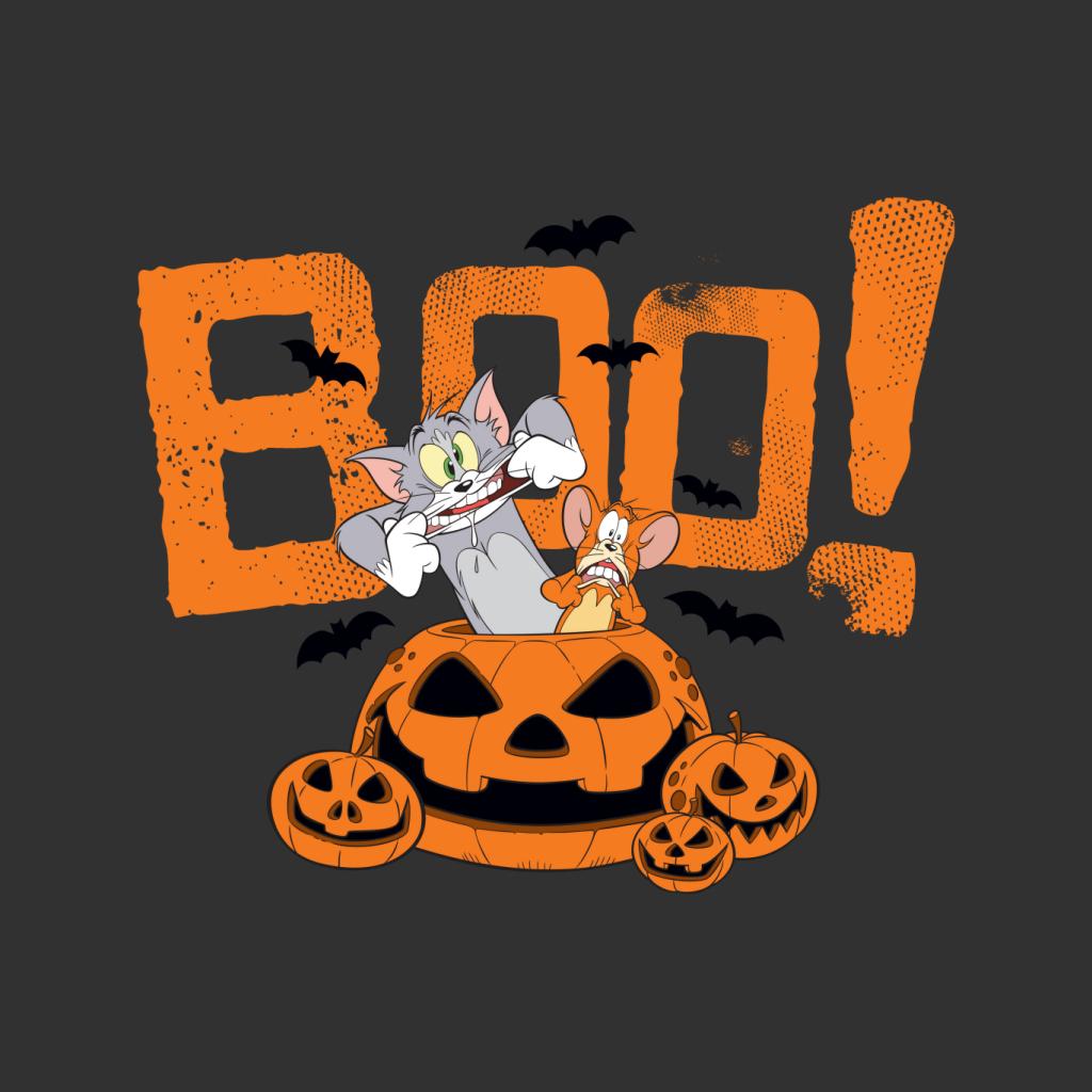 Tom and Jerry Halloween Boo Pumpkin Surprise Kid's T-Shirt product image 2