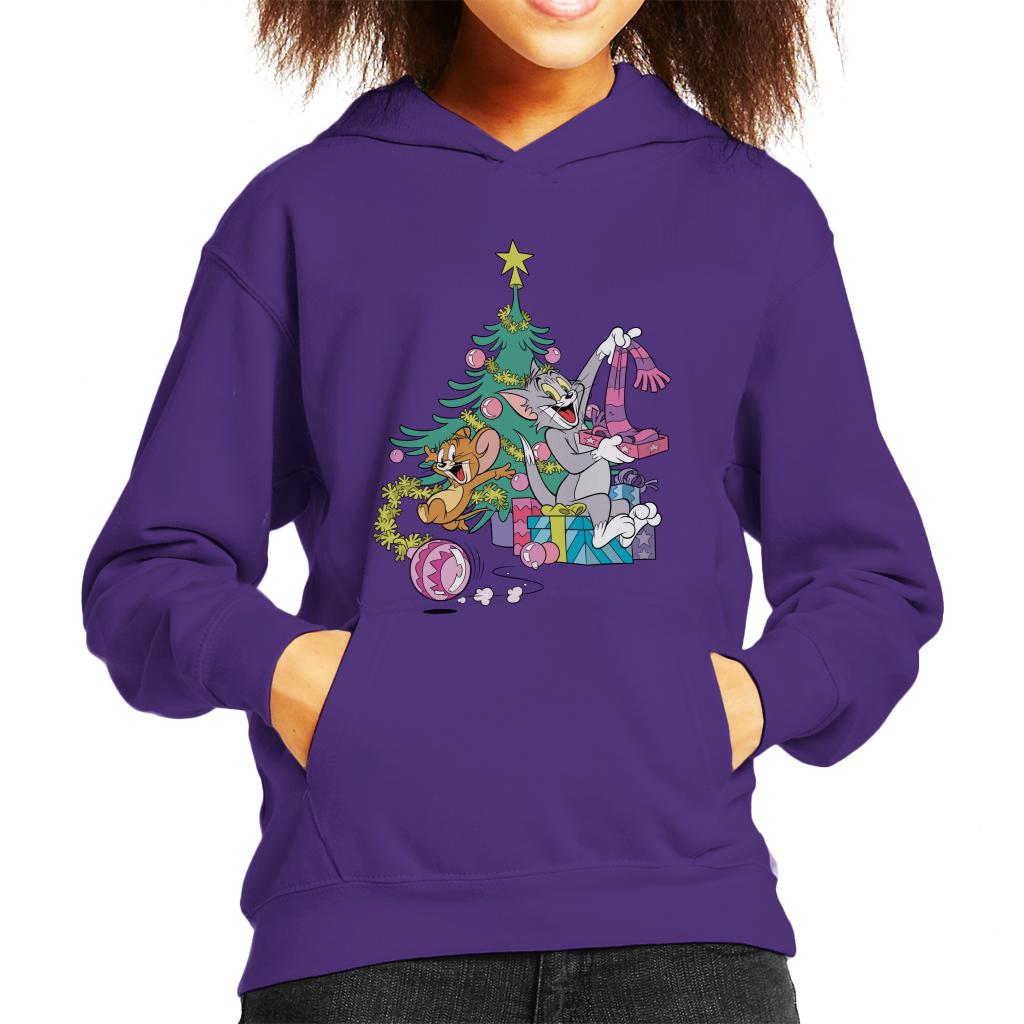 Tom and Jerry Christmas Festive Morning Kid's Hooded product image 4