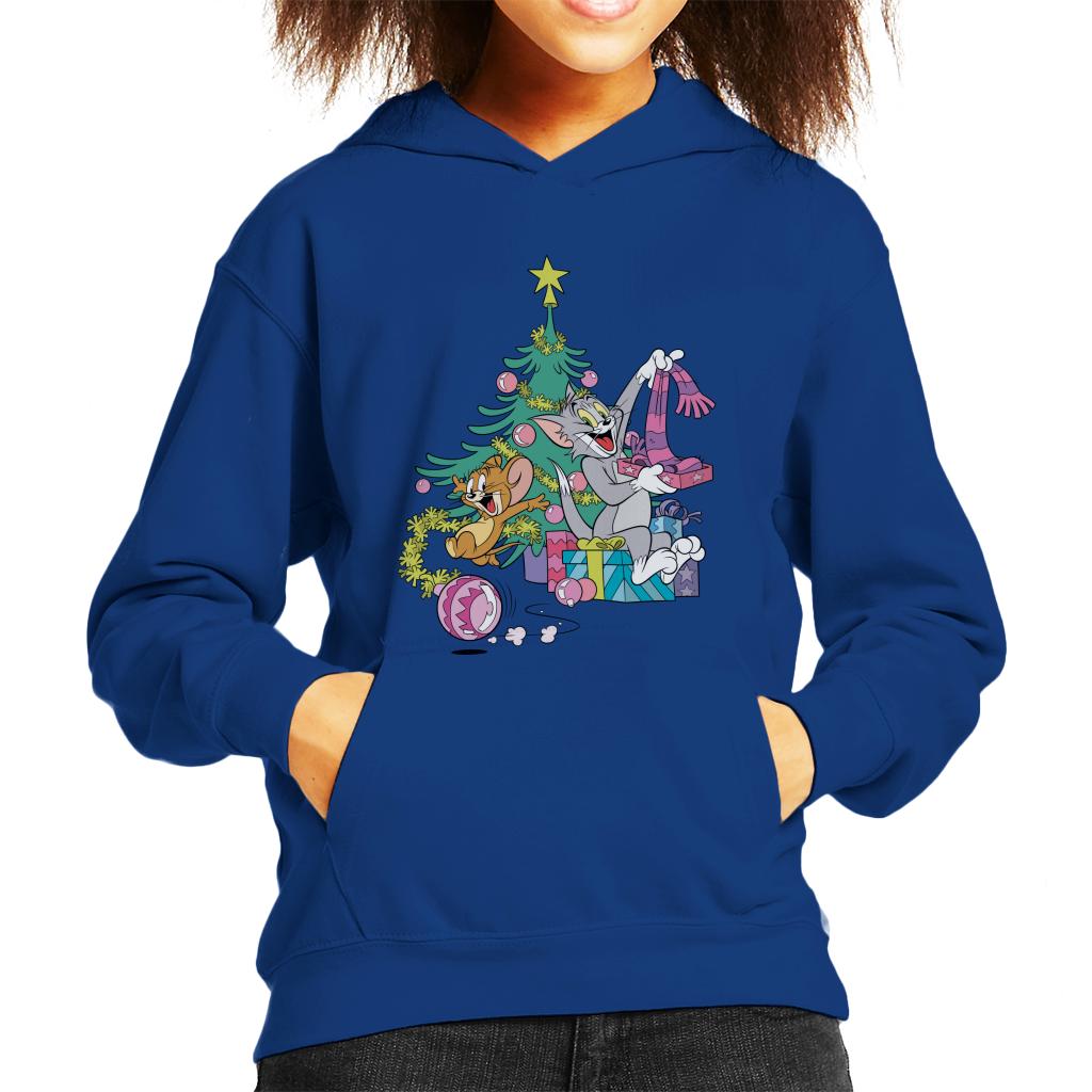 Tom and Jerry Christmas Festive Morning Kid's Hooded product image 1