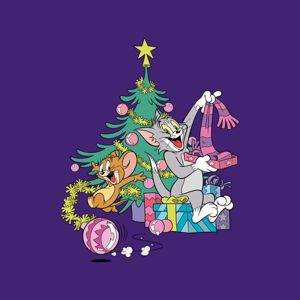 Tom and Jerry Christmas Festive Morning Kid's Sweatshirt product image 5