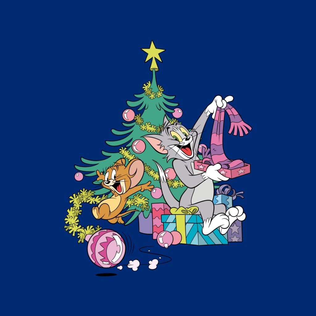 Tom and Jerry Christmas Festive Morning Kid's Sweatshirt product image 2