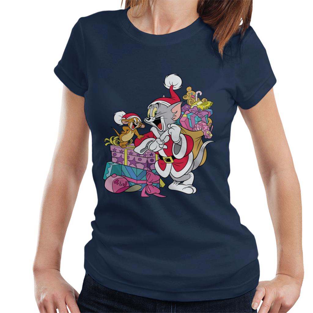 Tom and Jerry Christmas Festive Sacks Women's T-Shirt product image 1
