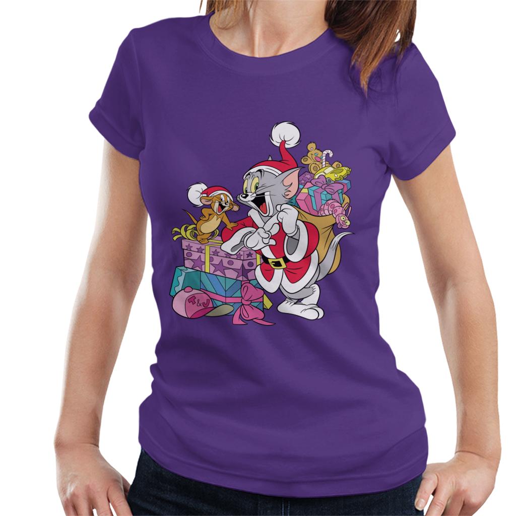 Tom and Jerry Christmas Festive Sacks Women's T-Shirt product image 6