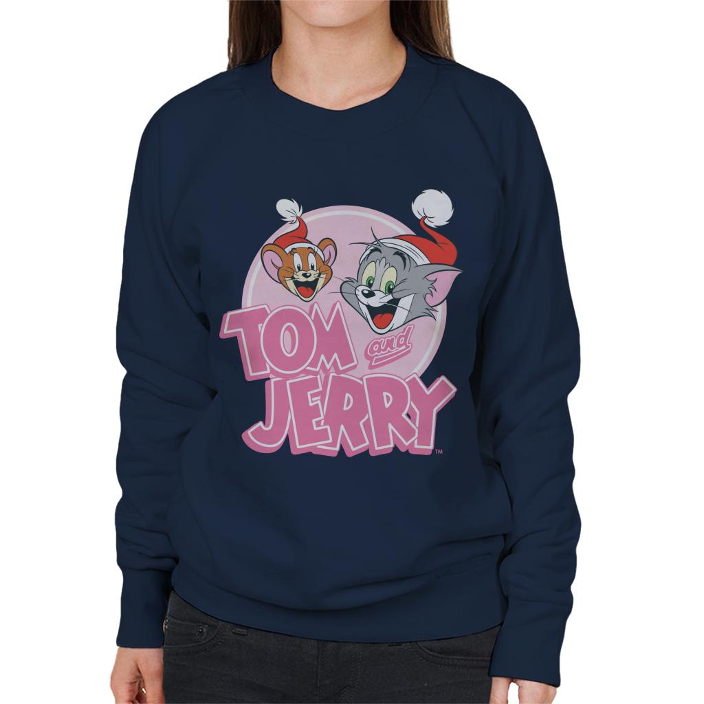 Tom and Jerry Christmas Wearing Festive Hats Women's product image 4
