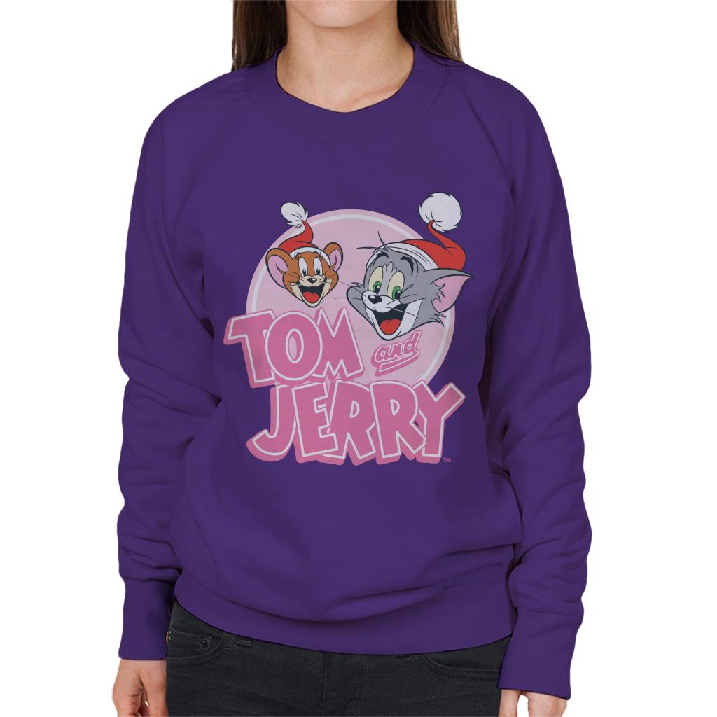 Tom and Jerry Christmas Wearing Festive Hats Women's product image 6