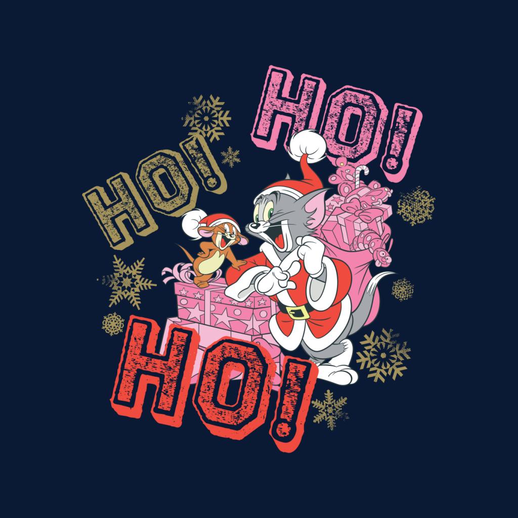 Tom and Jerry Christmas Ho Ho Ho Men's T-Shirt product image 2