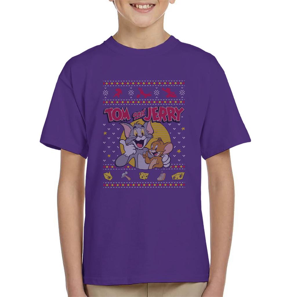 Tom and Jerry Christmas Traps Kid's T-Shirt product image 6
