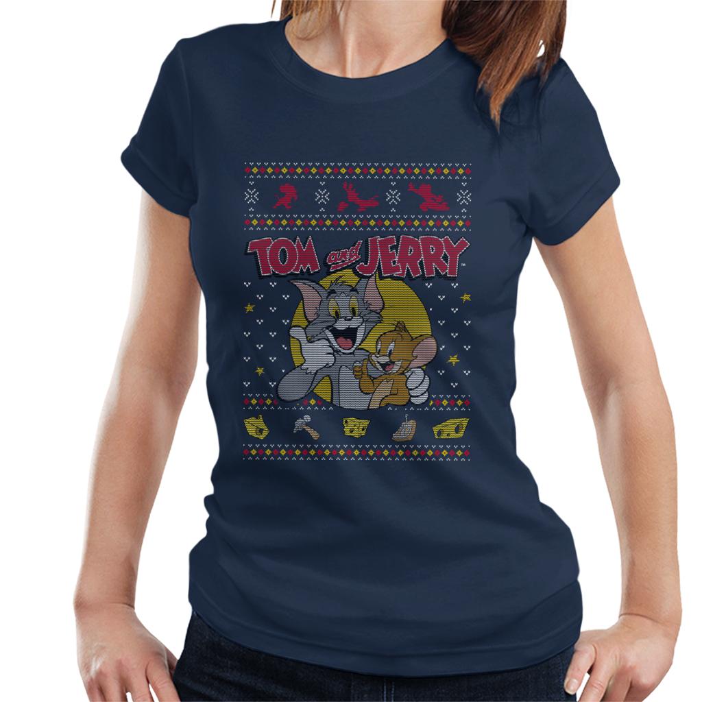 Tom and Jerry Christmas Traps Women's T-Shirt product image 1