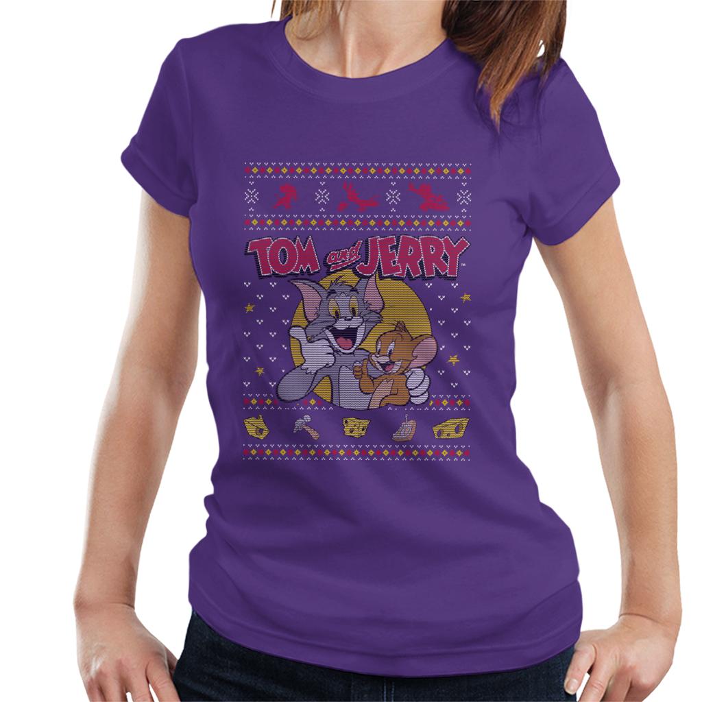 Tom and Jerry Christmas Traps Women's T-Shirt product image 6