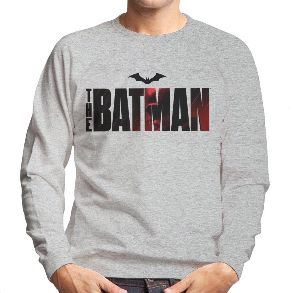 The Batman Close Up Logo Men's Sweatshirt product image 1