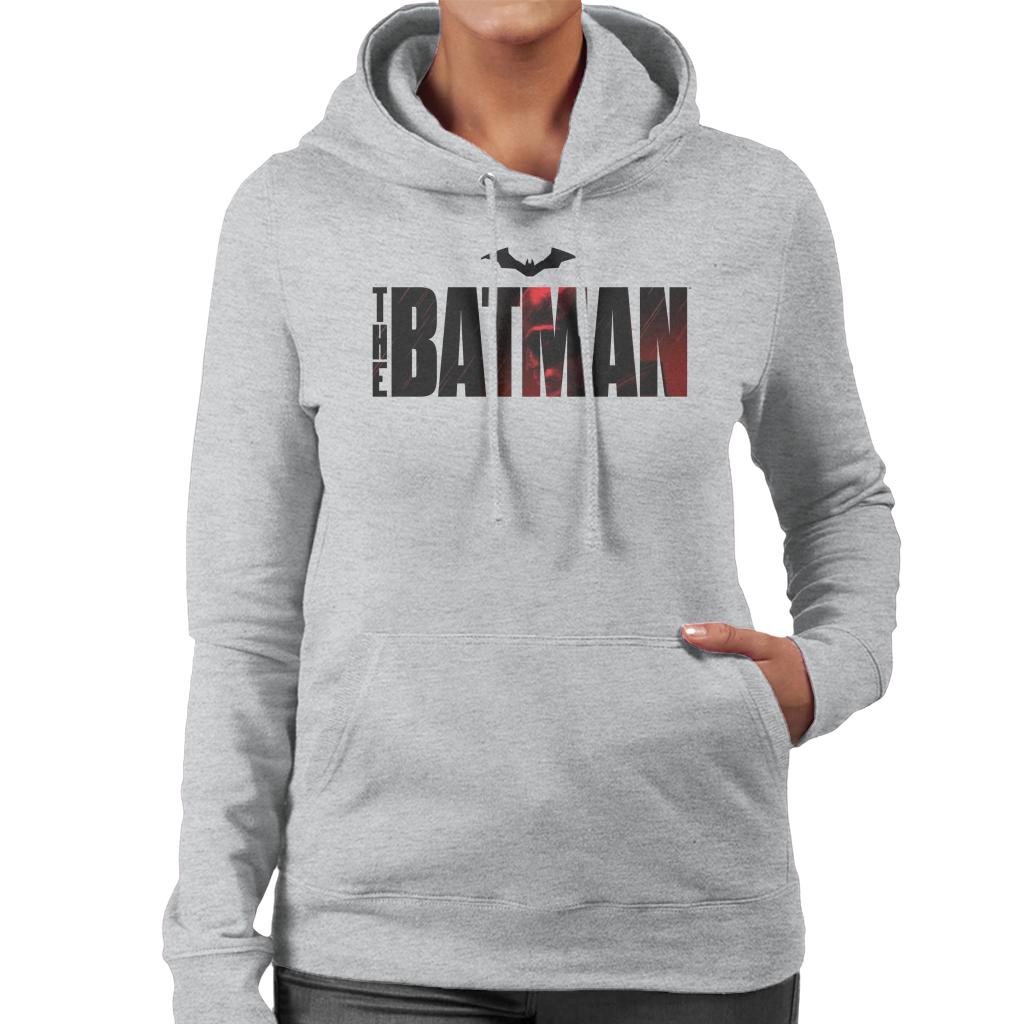 The Batman Close Up Logo Women's Hooded Sweatshirt product image 1
