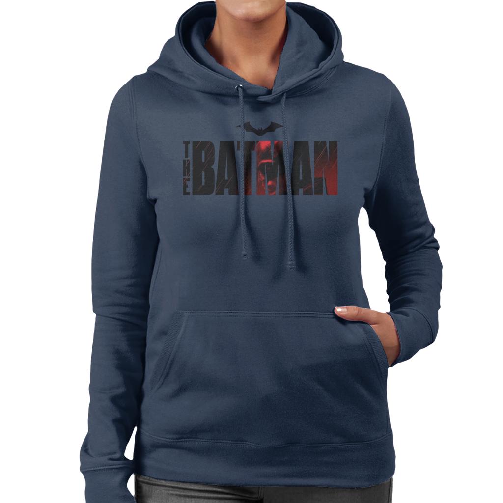 The Batman Close Up Logo Women's Hooded Sweatshirt product image 6